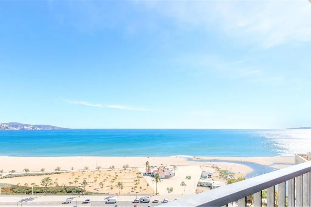شقة Kar15-Beach Front, See Views, Wifi, Dowtown إمبوريابرافا 0*,  إسبانيا